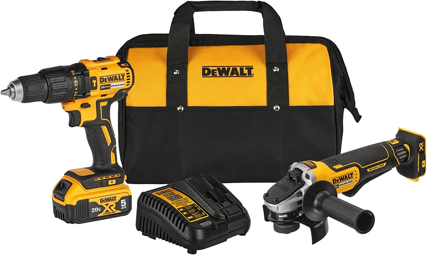 Taladro y Esmeril Inalámbricos DeWalt DCK248P1