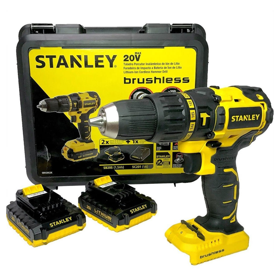 Rotomartillo 20v Max -  Stanley Sbh20s2k-b3