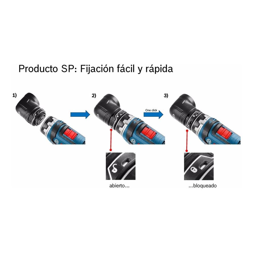 Foto 3 | Taladro Multi Herramienta Flexiclick 5 En 1 Gsr 12v-15 Bosch