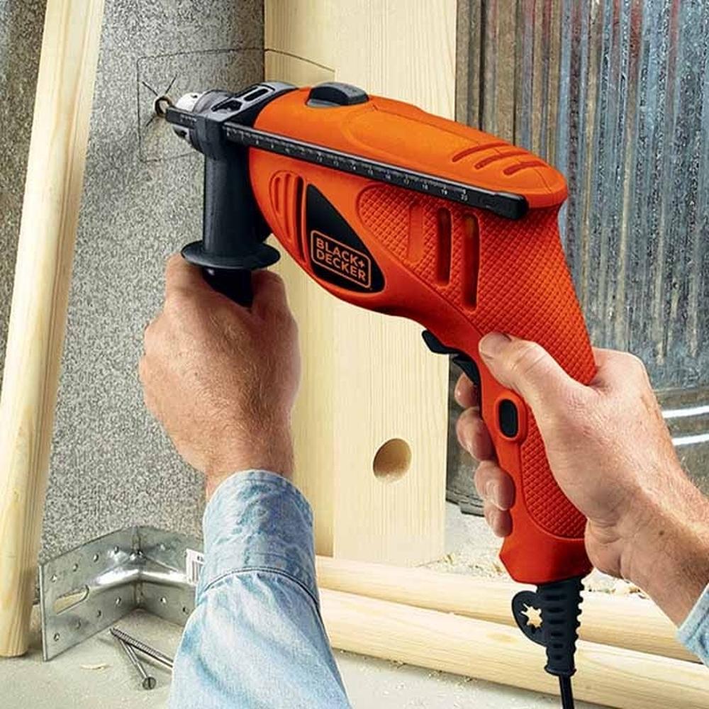 Foto 5 | Taladro Rotomartillo Black+Decker 1/2 Vel Var Re 550 W Hd500