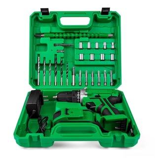 Foto 2 | Set Taladro Atornillador 1 Batería Eo Safe Imports Esi-5167 Verde