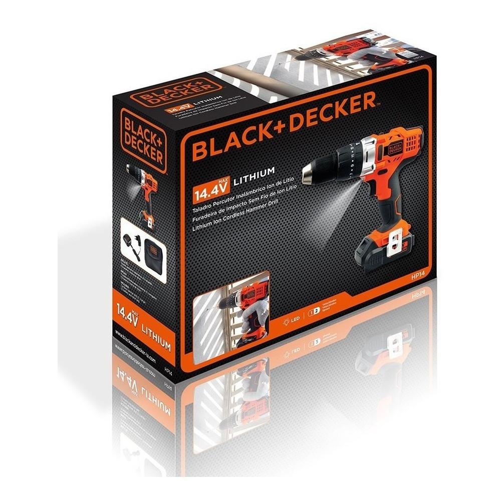 Foto 4 pulgar | Taladro Rotomartillo Inalámbrico Black+Decker Hp14 Luz Led