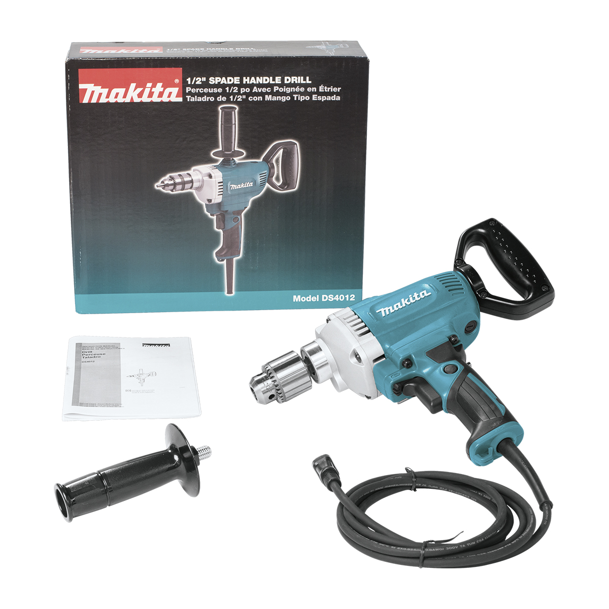 Foto 5 | Taladro Espada 1/2 750w 0-600rpm Makita Ds4012 color Azul