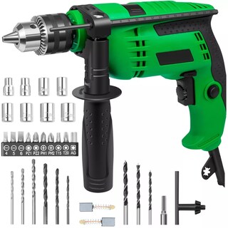 Foto 1 | Taladro Rotomartillo Eo Safe Imports ESI-5943 color Verde con Brocas 32 Piezas