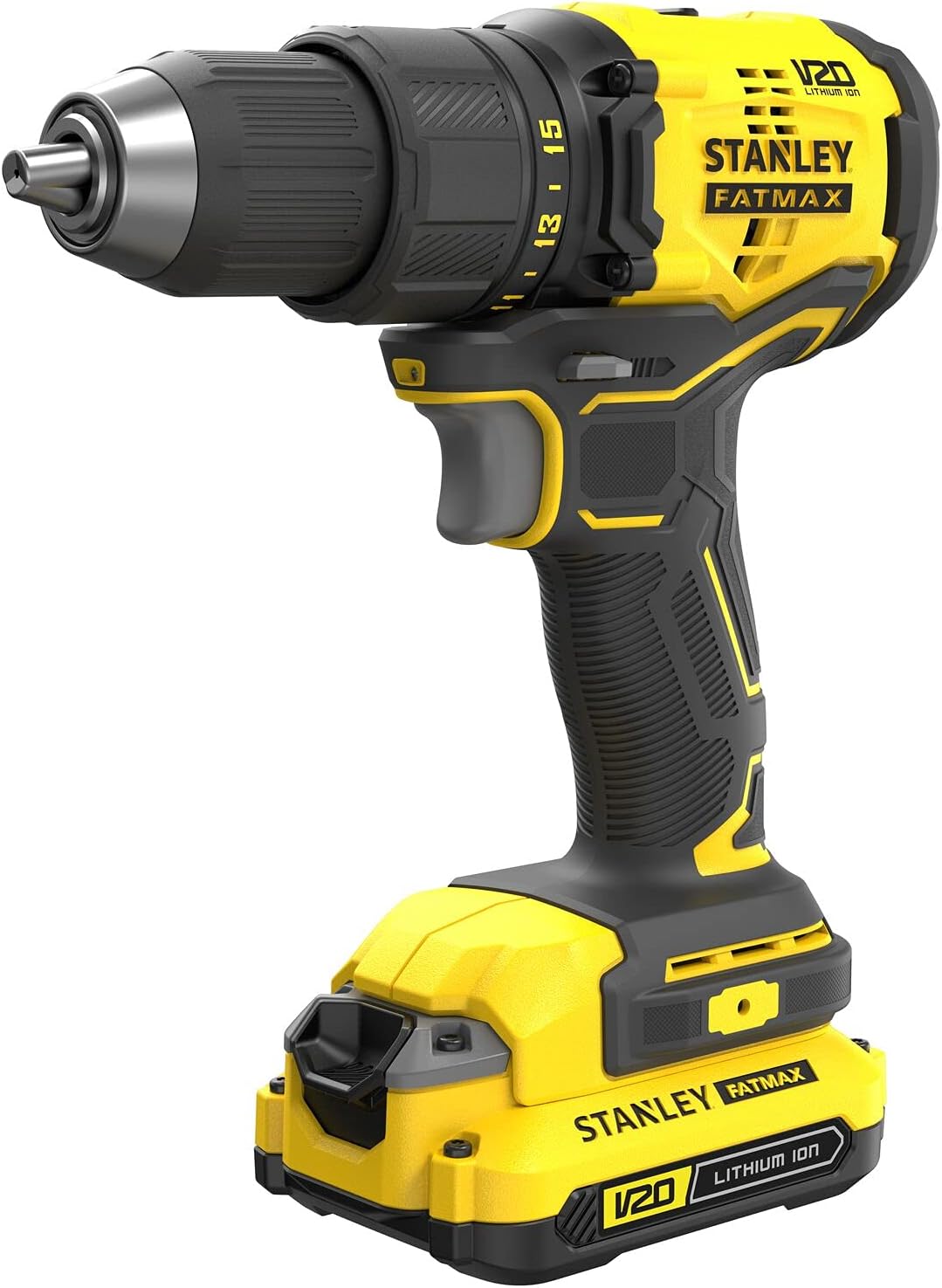 Taladro Rotomartillo Stanley Sbd710c2k-b3 color Amarillo