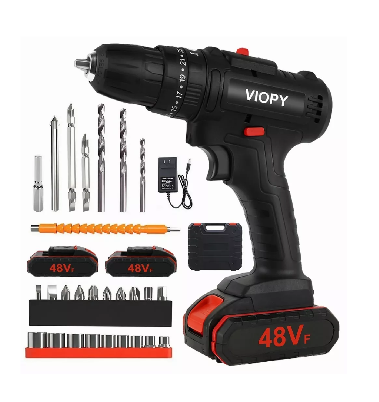 Foto 6 pulgar | Taladro Inalámbrico Viopi de 48v
