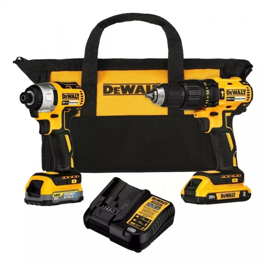 Foto 1 | Rotomartillo 1/2 20v 1750rpm Pistola Impac Dewalt Dck276d1e1-amarillo