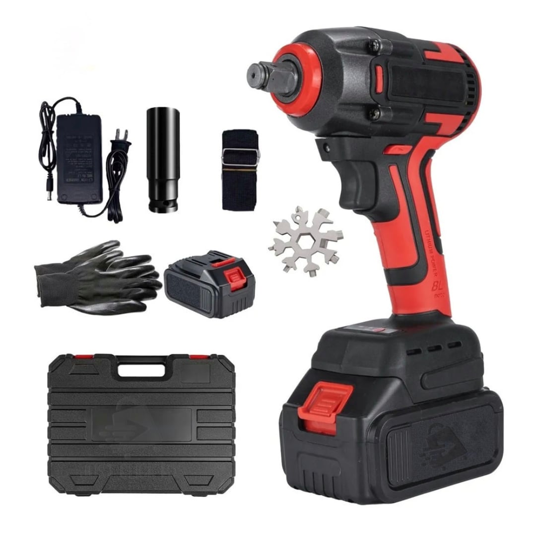 Kit Pistola De Impacto Con Batería Recargables $1,299