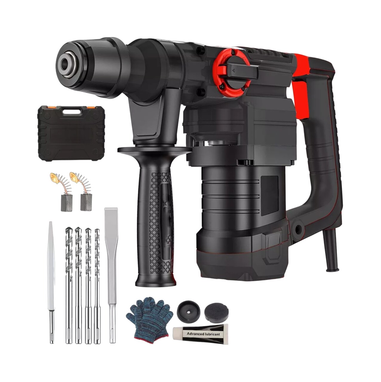 Rotomartillo Belug Negro de 2200 W con Accesorios $2,409