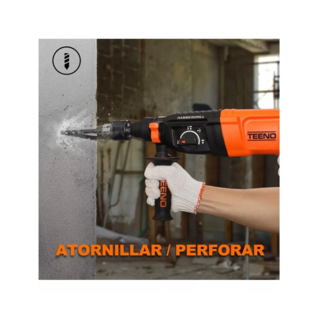 Foto 5 | Rotomartillo Teeno de 800 W con Accesorios