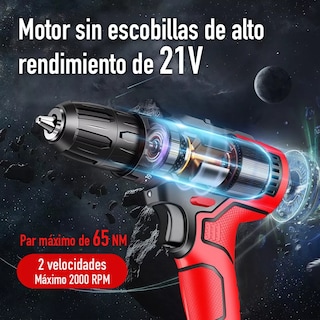Foto 3 | Taladro Inalámbrico Atornillador Eléctrico 16 Pzs Eo Safe Imports Esi-11811 Multicolor