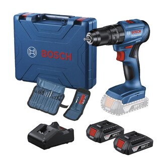 Foto 1 | Rotomartillo 1/2'' Bosch Gsb 185-li 18v + 2 Baterías Maletín