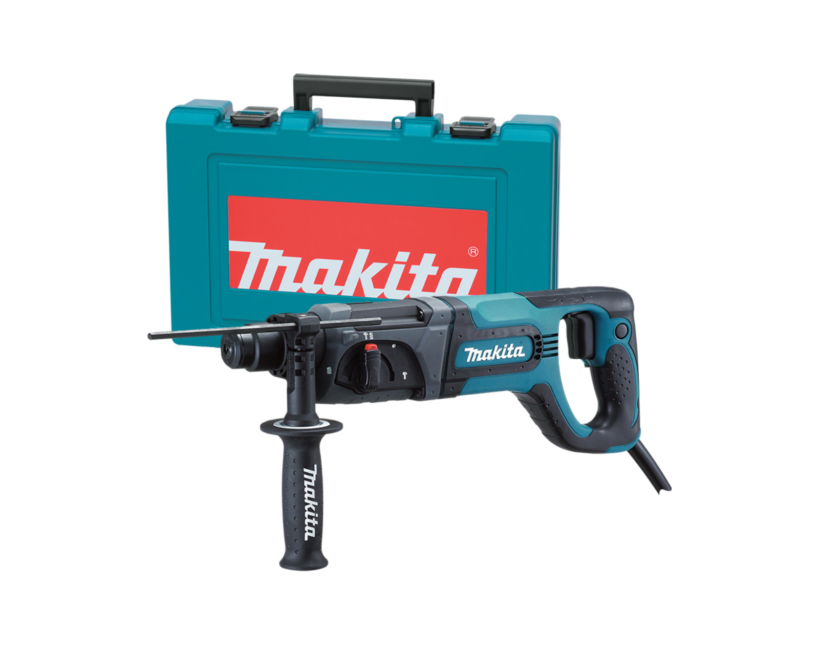 Rotomartillo SDS Plus Makita Hr2475 Azul Turquesa 780w