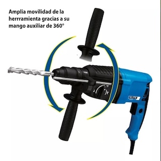 Foto 4 | Rotomartillo Elite RM9026 SDS Plus 900 W + Mandril Automático
