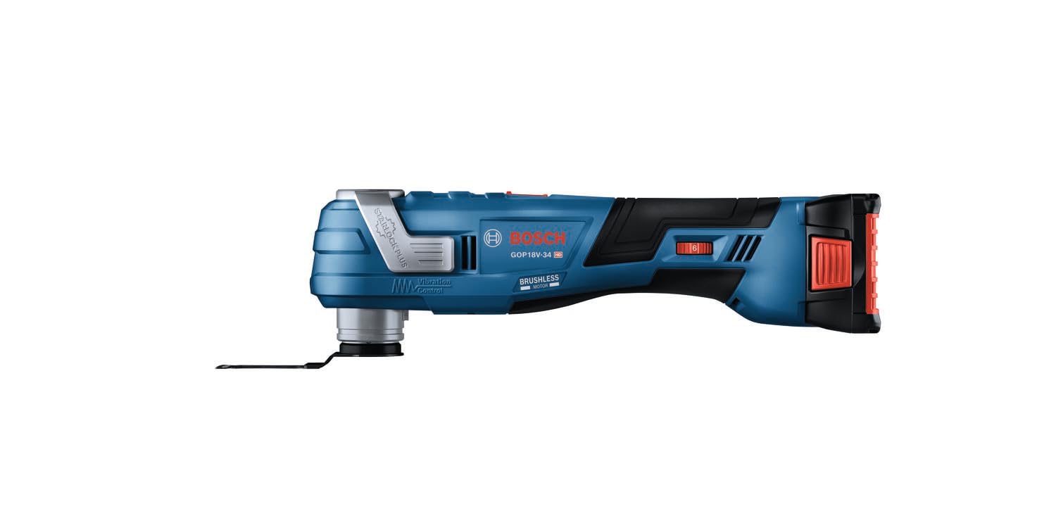 Foto 4 | Multiherramienta Oscilante Bosch Gop18v-34b12 De 18 V Con Batería De 2 Ah - Venta Internacional.