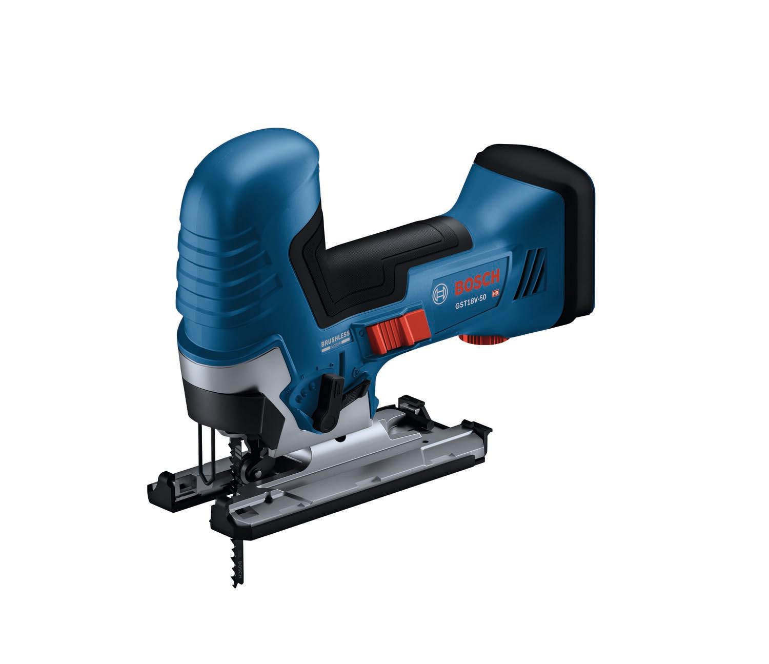 Foto 2 pulgar | Sierra Caladora Bosch Gst18v-50bn, 18 V, Herramienta Desnuda Con Empuñadura En Barril Sin Escobillas - Venta Interna