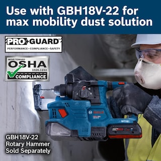 Foto 4 | Accesorio De Recogida De Polvo Bosch Gde18v-12n Sds-plus 1.3 Cm - Venta Internacional.