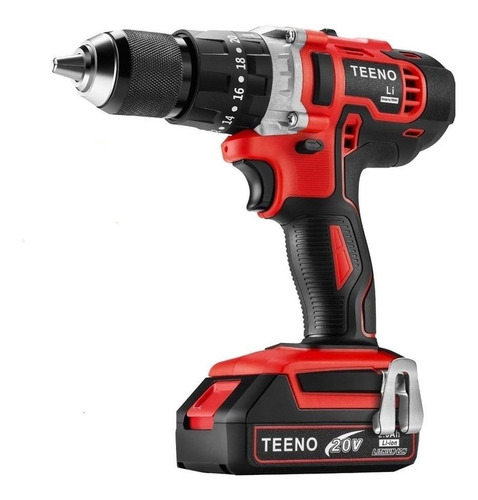 Foto 6 | Perforador Inalámbrico Teeno-916, 20 V 1/2 1 X 2,0 Ah, Iones De Litio
