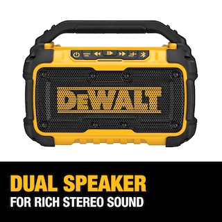 Foto 3 | Altavoz Bluetooth Dewalt 20 V Max Dcr010, Alcance De 100 Pies - Venta Internacional.
