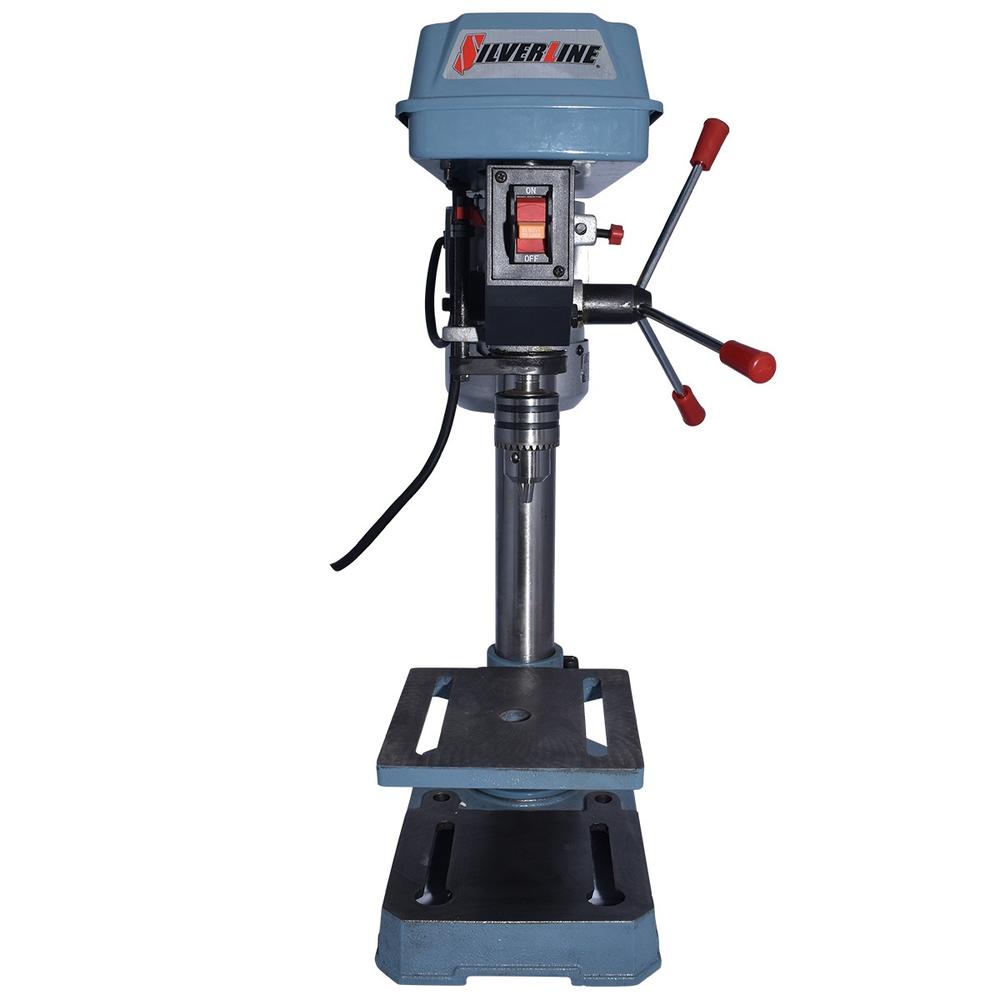 Taladro De Columna 5 Velocidades Motor 1/2 Hp Silverline