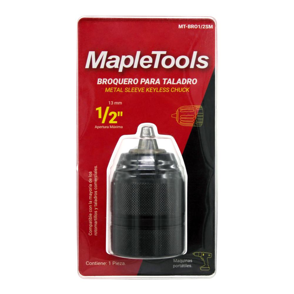 Foto 4 pulgar | Broquero sin Llav Maple Tools 3 Piezas para Taladro