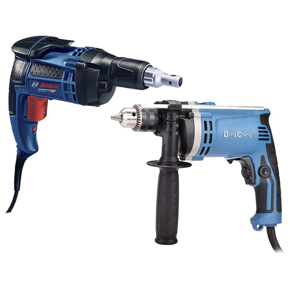 Foto 3 pulgar | Atornillador Bosch GSR6-25 + Rotomartillo Industrial 710w DongCheng
