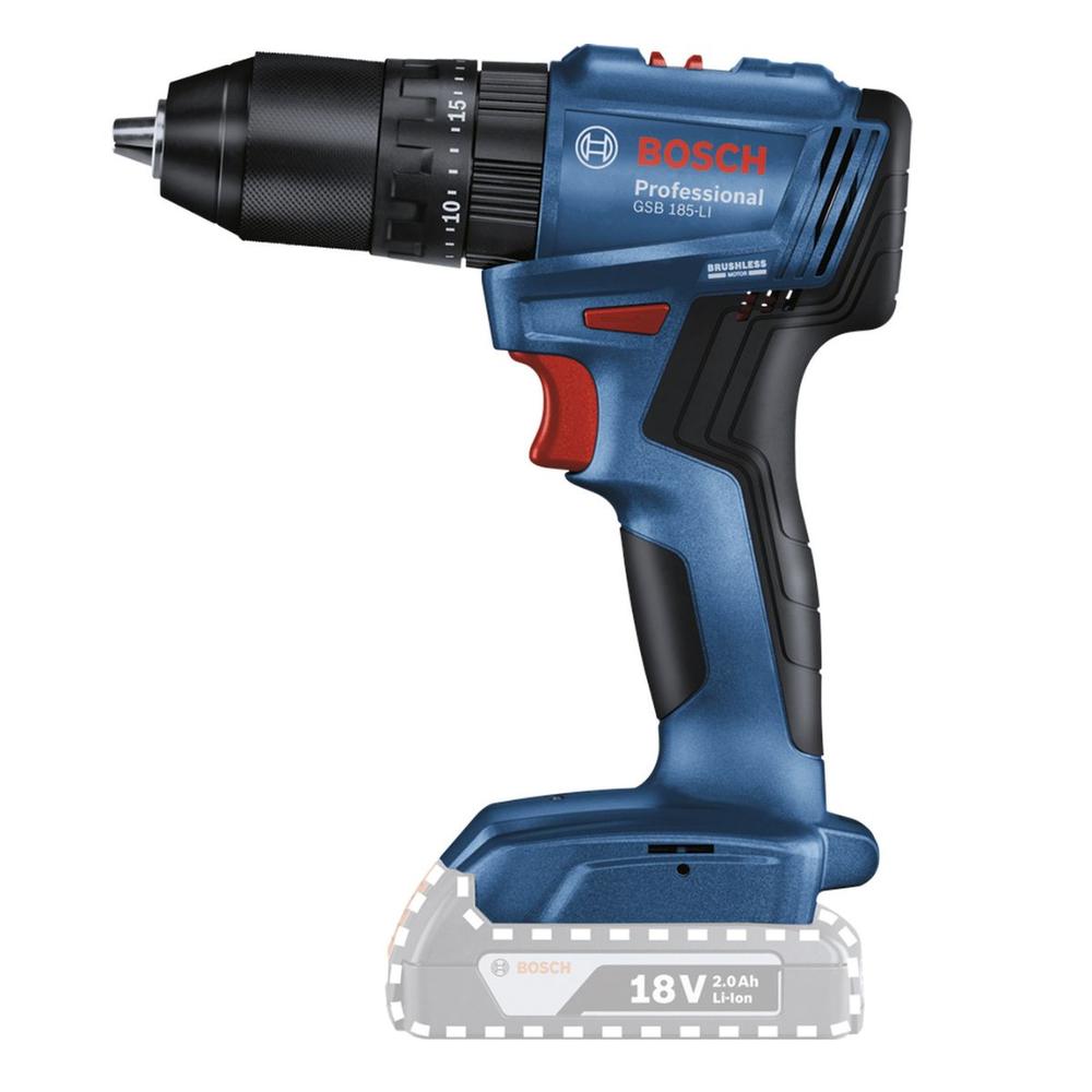 Foto 3 pulgar | Rotomartillo Atornillador Bosch 18v 2 Baterías 4.0 Ah