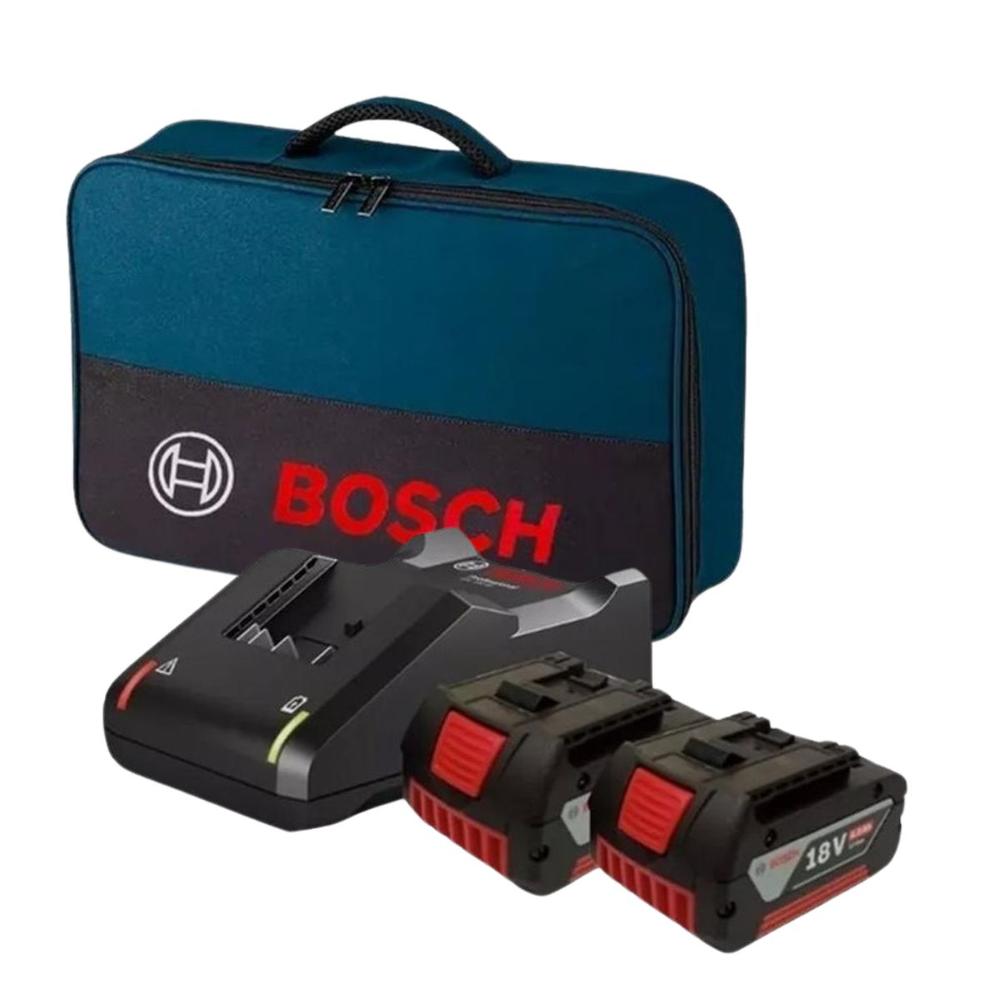 Foto 7 pulgar | Rotomartillo Atornillador Bosch 18v 2 Baterías 4.0 Ah