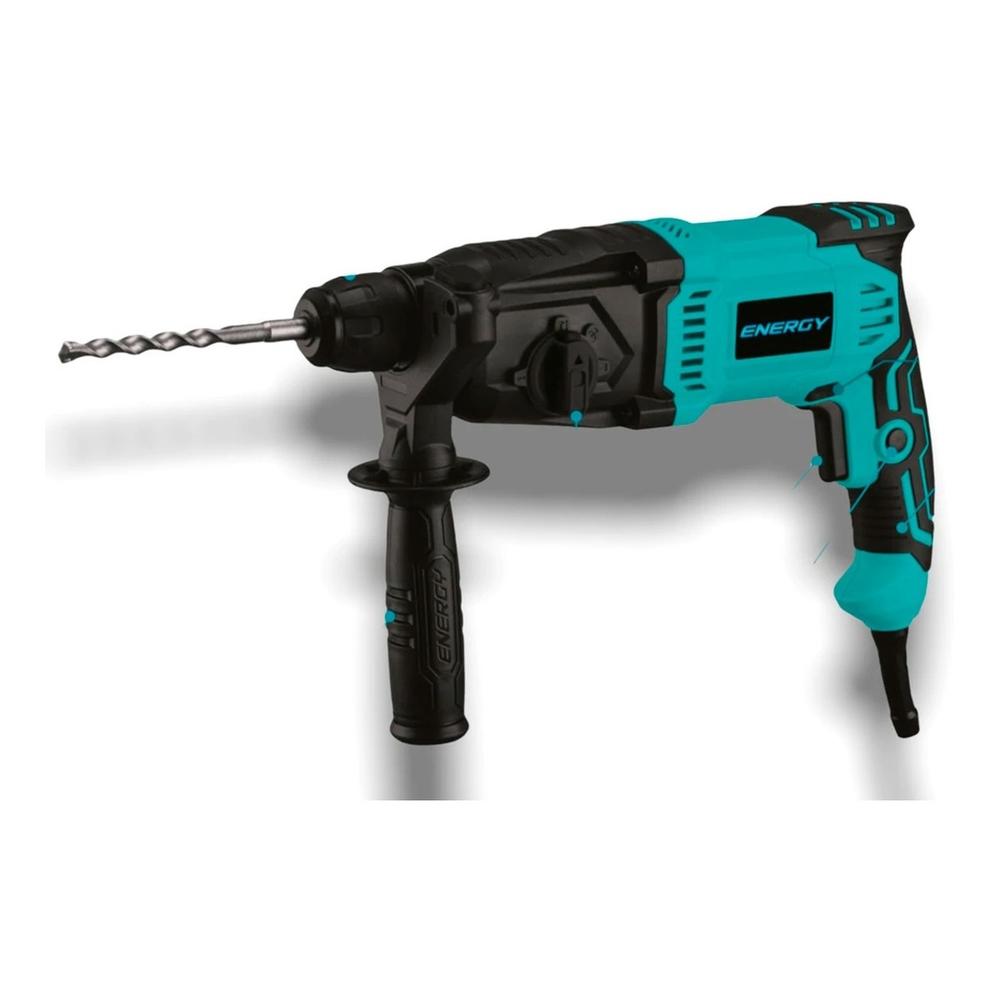 Foto 2 | Rotomartillo Energy SDS Plus + Juego de Brocas y Cinceles