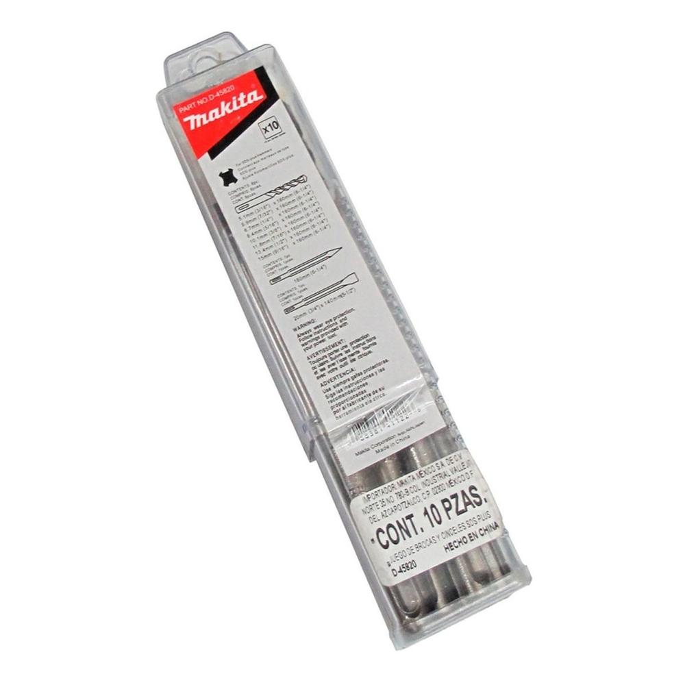 Foto 7 | Rotomartillo Energy SDS Plus + Juego de Brocas y Cinceles