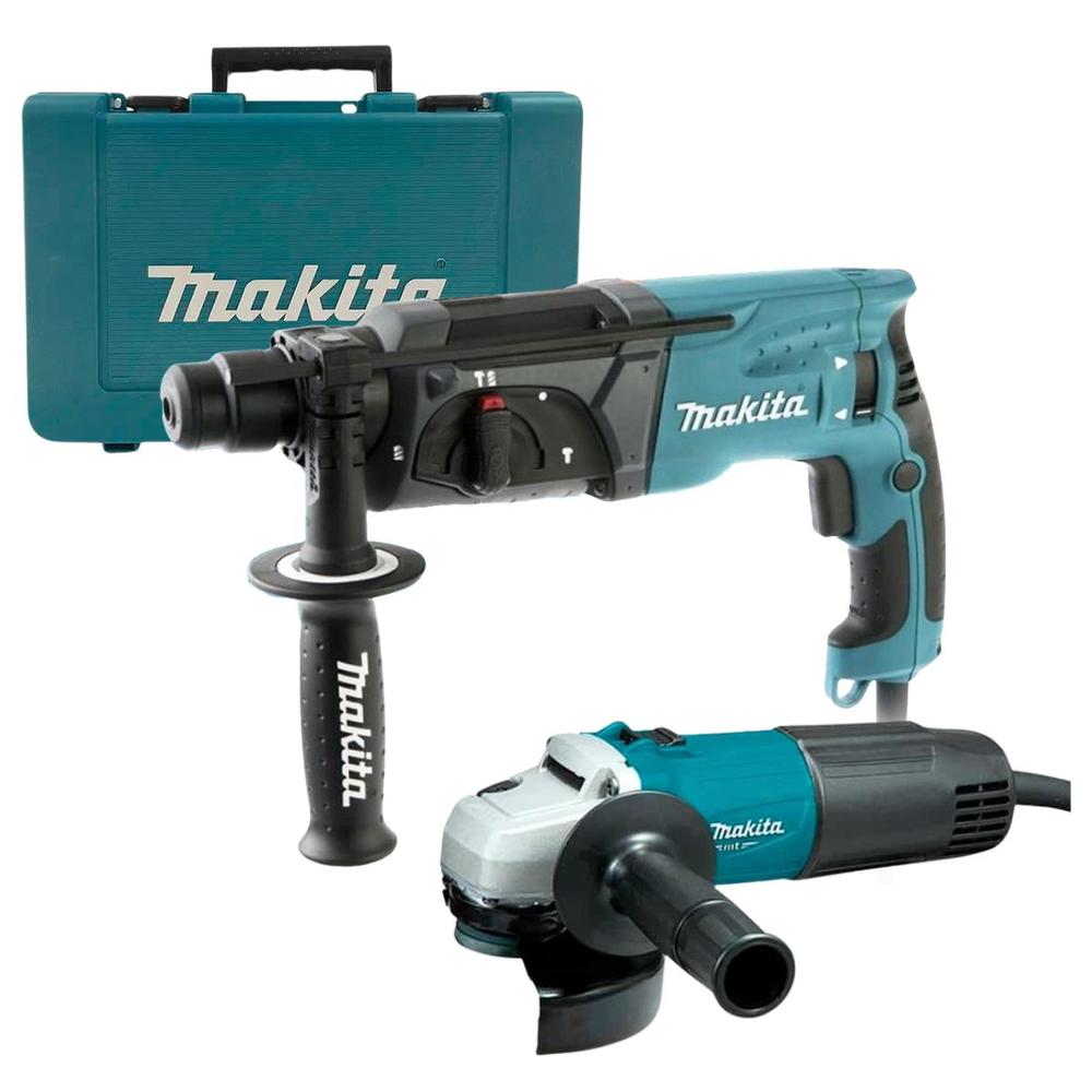 Rotomartillo Makita con Esmeriladora de 540 w