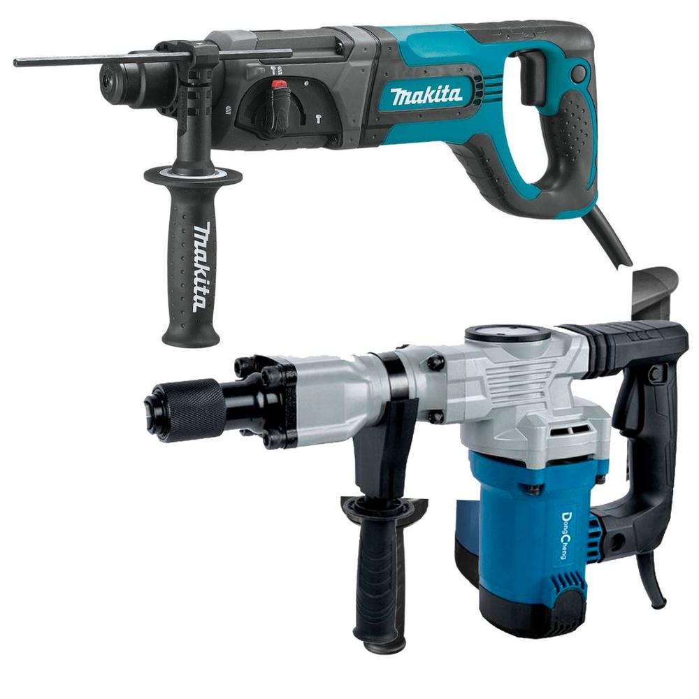 Rotomartillo Makita de 780 w con Martillo Demoledor DongCheng