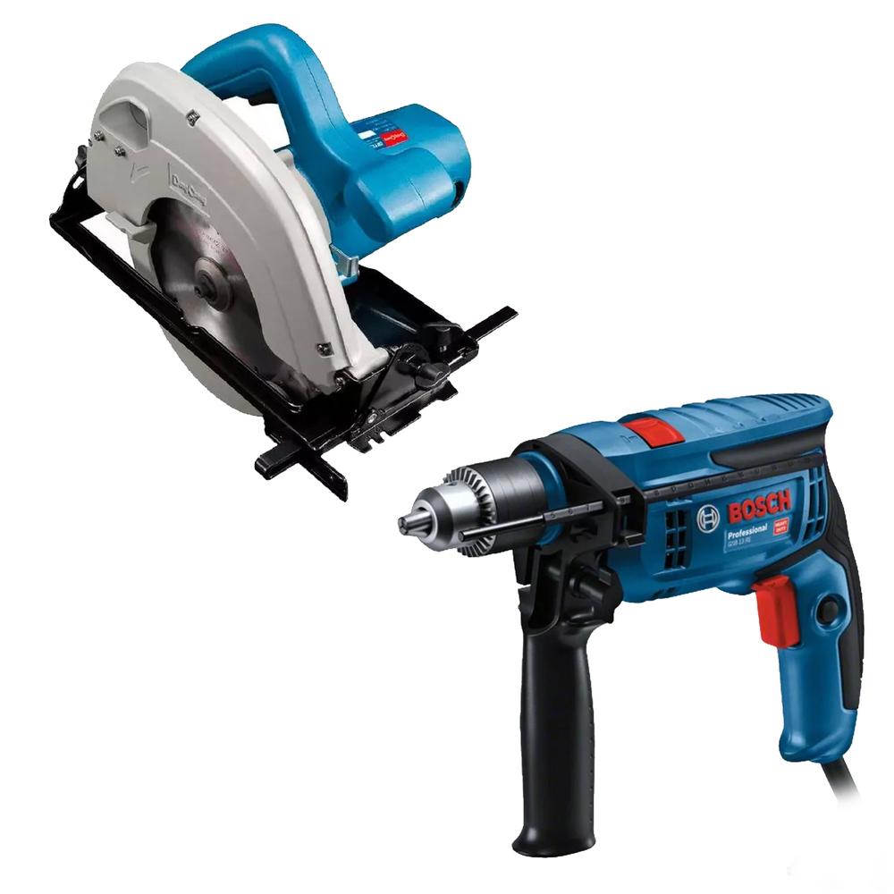 Rotomartillo Bosch Gsb13 + Sierra Circular Indust Dc 7-1/4´