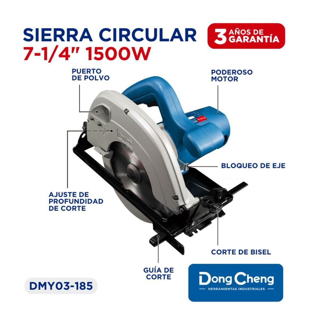 Foto 8 | Rotomartillo Bosch Gsb13 + Sierra Circular Indust Dc 7-1/4´