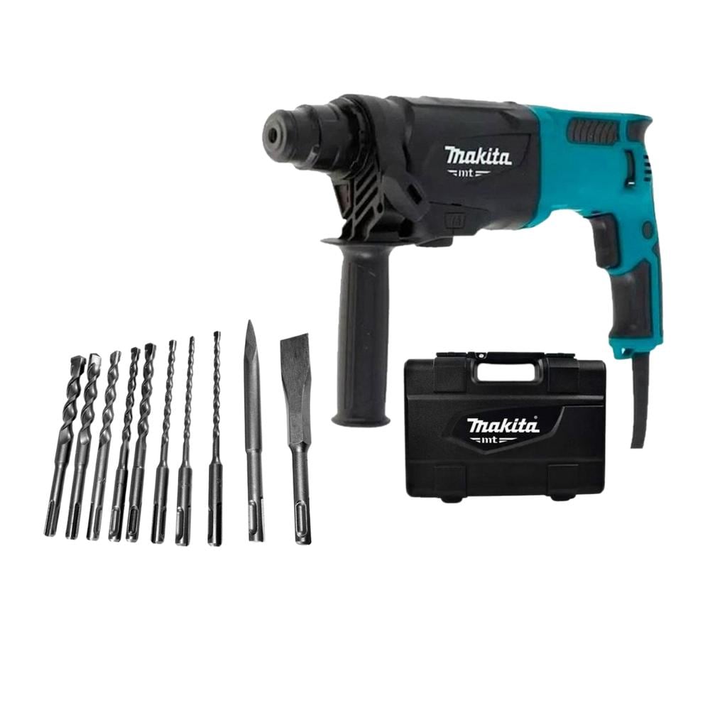 Rotomartillo Cincelador Makita M8701b+Estuche Brocas de concreto $3,434