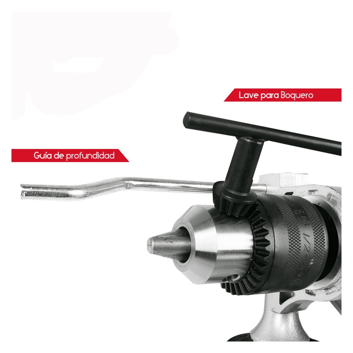 Foto 3 | Taladro Rotomartillo Aksi 850w 1/2 Pulg Profesional
