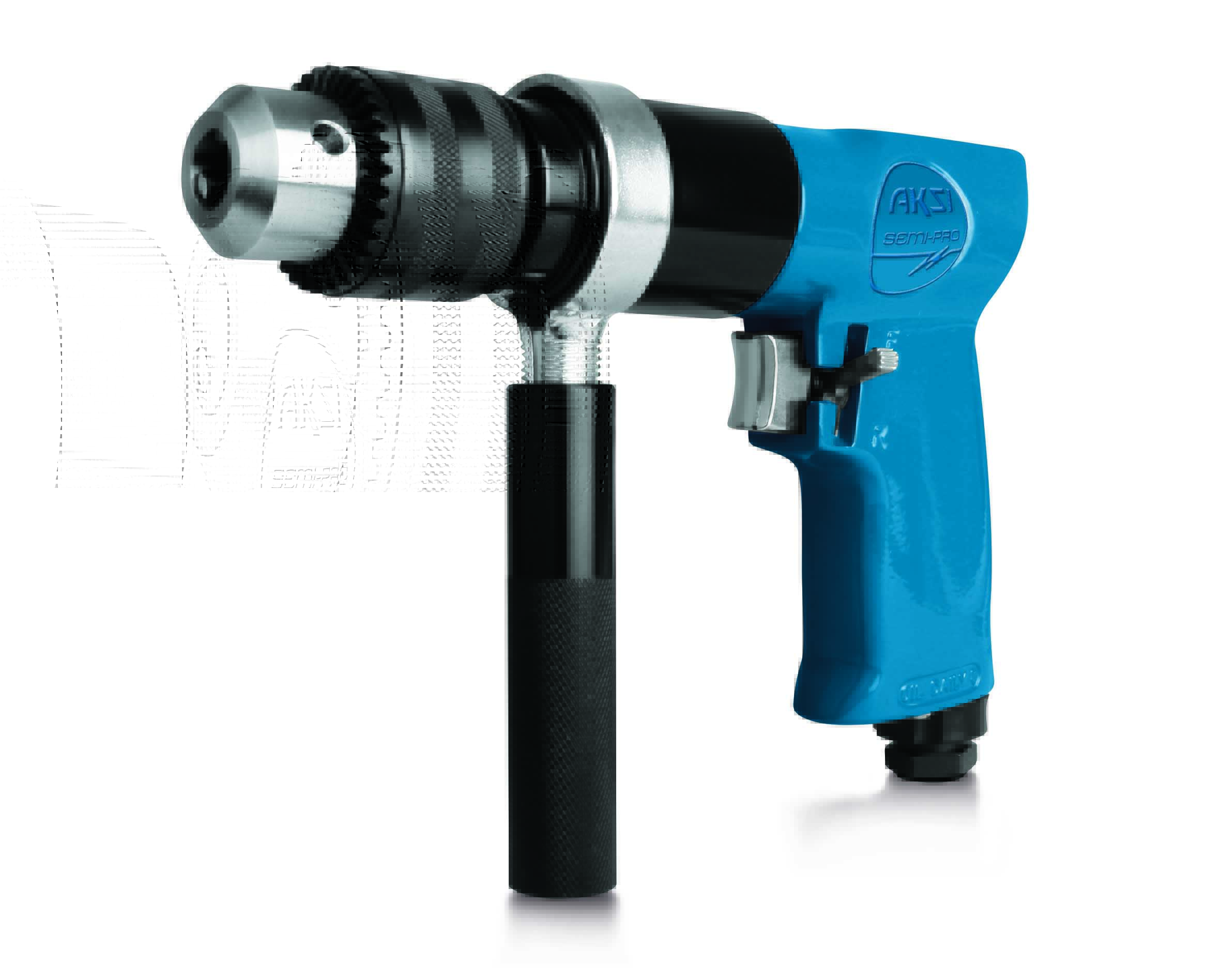 Foto 1 | Taladro Neumatico Aksi Reversible de 1/2 Pulg Semi Profesional