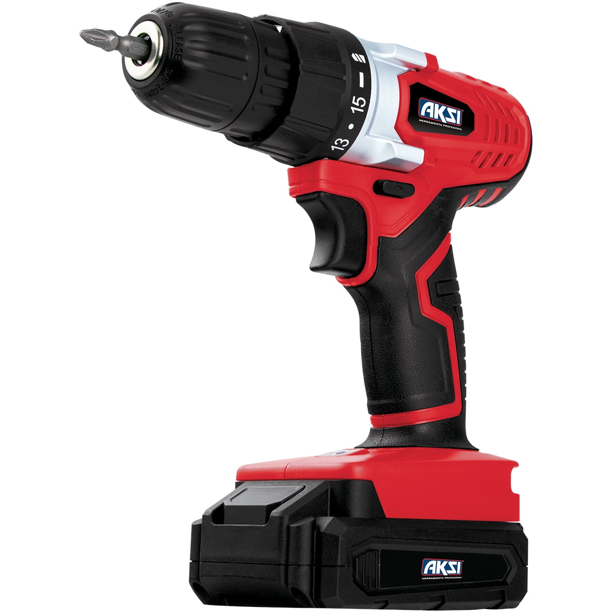 Taladro Inalambrico Aksi Sin Carbones De 1/2 Pulg Profesional