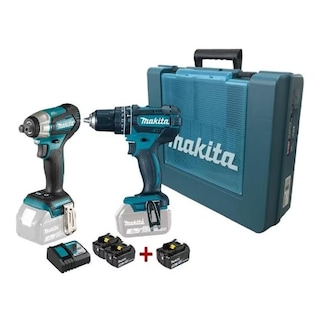 Foto 1 | Combo Rotomartillo Y Atornillador Makita Dlx2501s