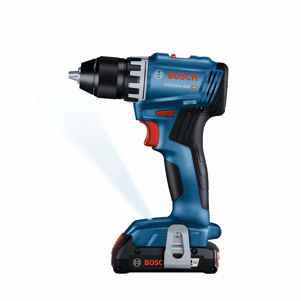 Foto 8 pulgar | Taladro/Destornillador Bosch GSR18V-400B12 18v 2.0ah Compact sin Escobillas - Venta Internacional
