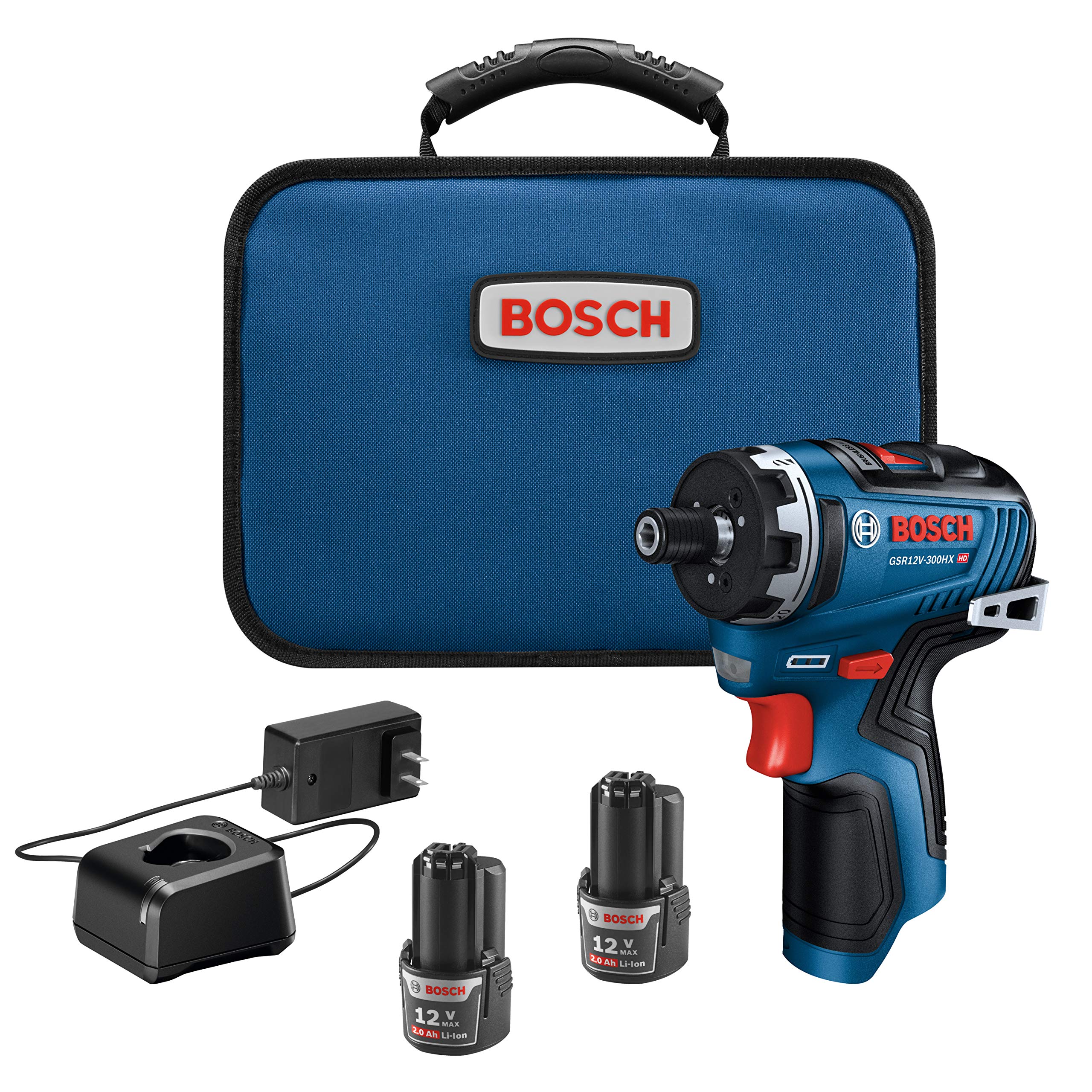 Foto 2 pulgar | Destornillador Bosch GSR12V-300HXB22 12 V Máx. sin Escobillas 1/4 Pulgadas Hexagonal - Venta Internacional
