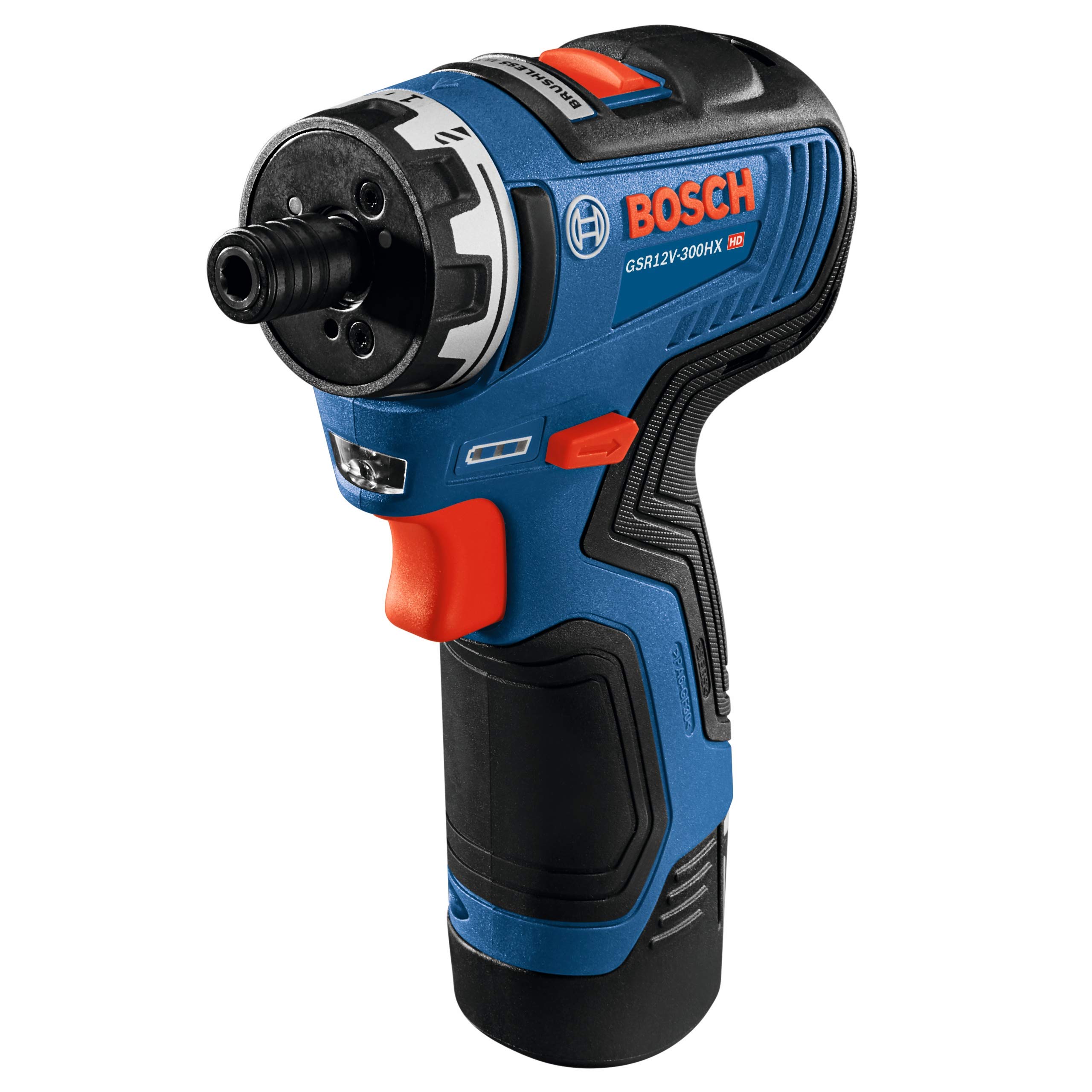 Foto 7 pulgar | Destornillador Bosch GSR12V-300HXB22 12 V Máx. sin Escobillas 1/4 Pulgadas Hexagonal - Venta Internacional