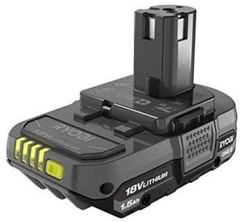 Foto 3 | Batería Ryobi One+ Hp de 18 V y 1,5 Ah de Iones de Litio con Indicador de Combustible - Venta Internacional