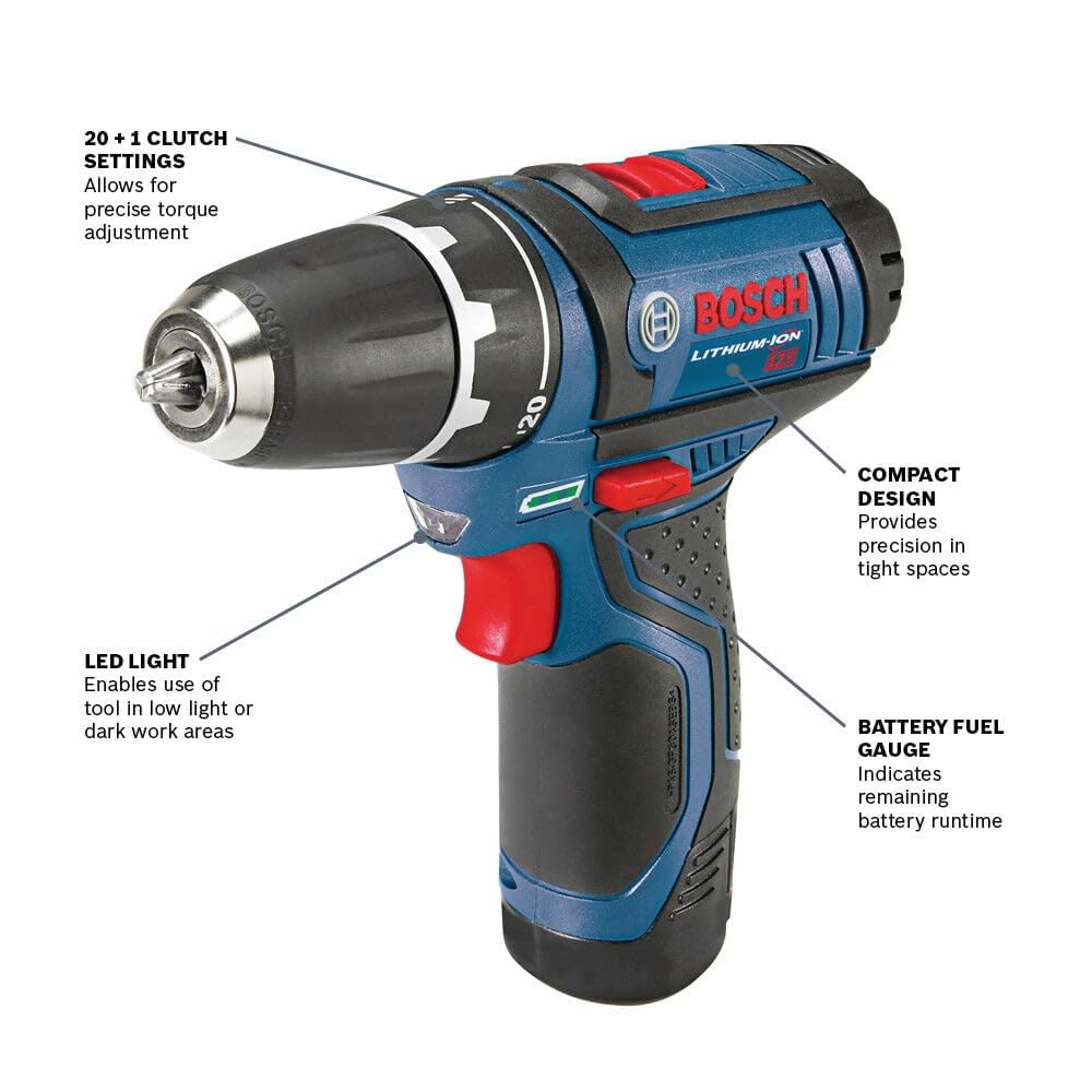 Foto 3 pulgar | Taladro Destornillador Bosch Ps31-2a de 12v-Venta Internacional