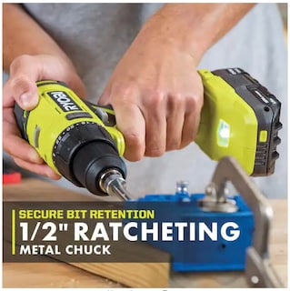 Foto 3 | Taladro Ryobi One+ 18 V Inalámbrico 1/2 Pulgada Pcl206b - Venta Internacional