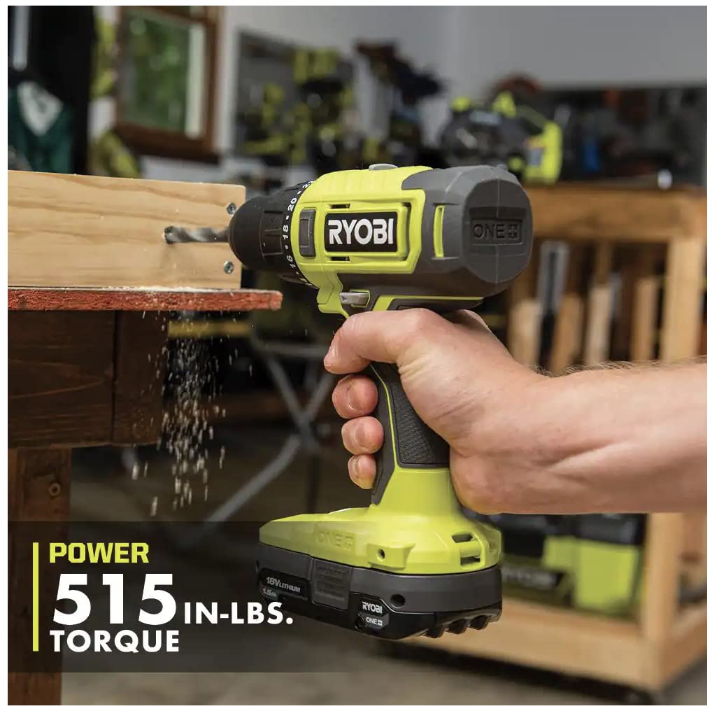 Foto 5 pulgar | Taladro Ryobi One+ 18 V Inalámbrico 1/2 Pulgada Pcl206b - Venta Internacional