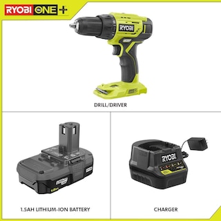 Foto 2 | Taladro Destornillador Ryobi P215k 18 V One+ de Iones de Litio 1,5 Ah - Venta Internacional