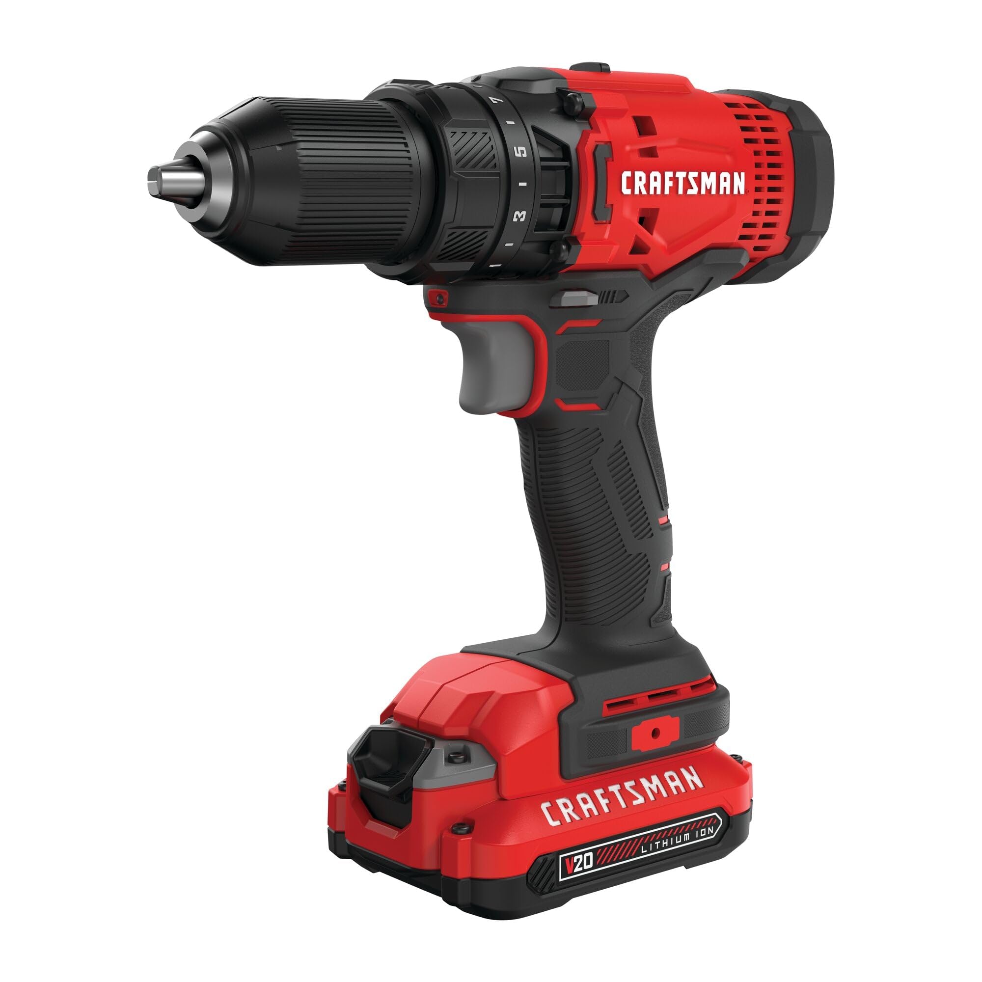 Foto 2 pulgar | Kit de Taladro/destornillador Inalámbrico Craftsman V 20 de 1,2" - Venta Internacional
