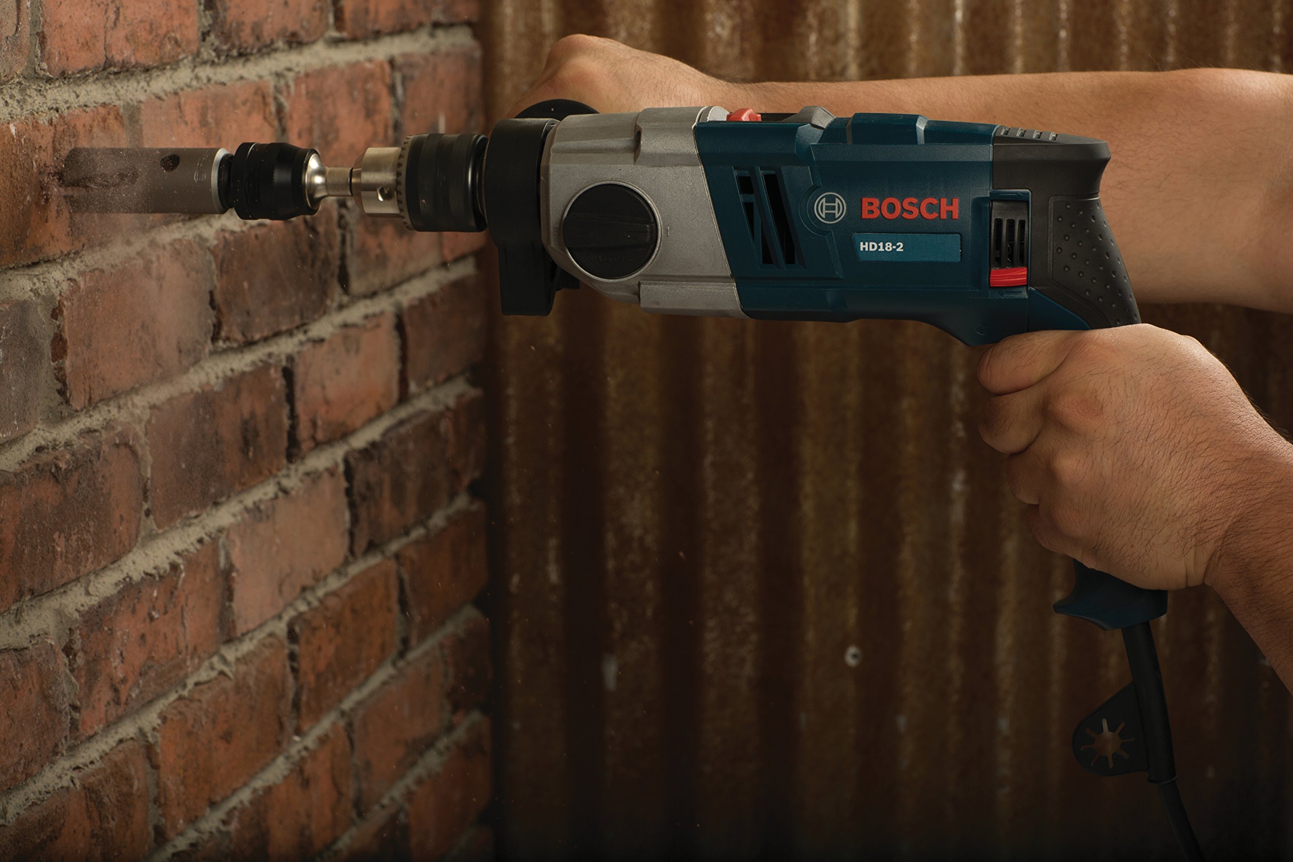 Foto 4 pulgar | Taladro Percutor Bosch Hd18-2 de 2 Velocidades-Venta Internacional