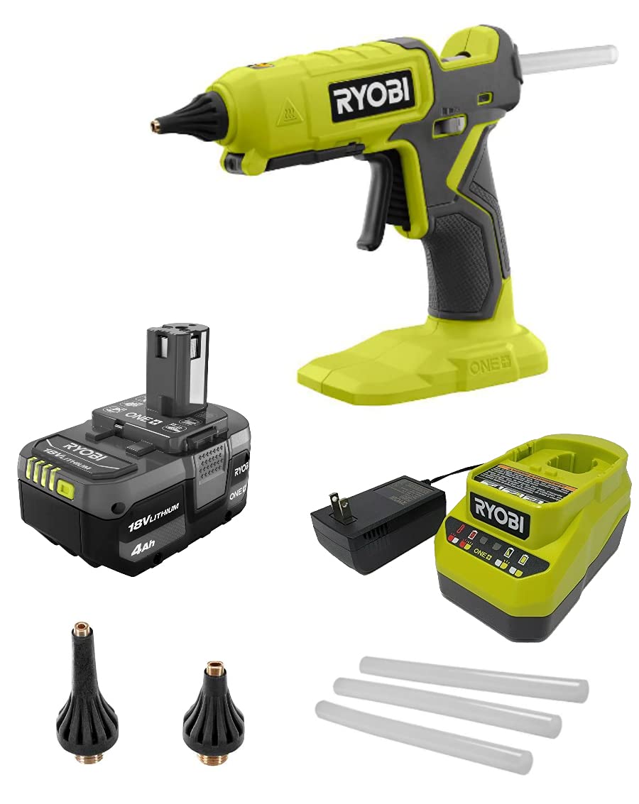Foto 2 pulgar | Pistola de Pegamento Ryobi P307 One+ 18 V Inalámbrica de Doble Temperatura - Venta Internacional